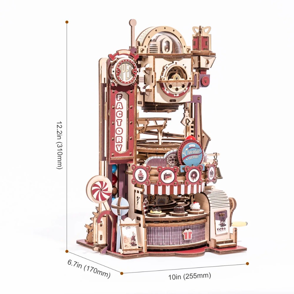 Robotime ROKR Marble Chocolate Factory 3D Puzzle